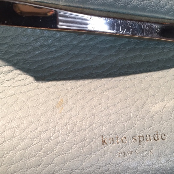 Kate Spade Astor Row Palermo Mint Leather Handbag - Picture 5 of 8